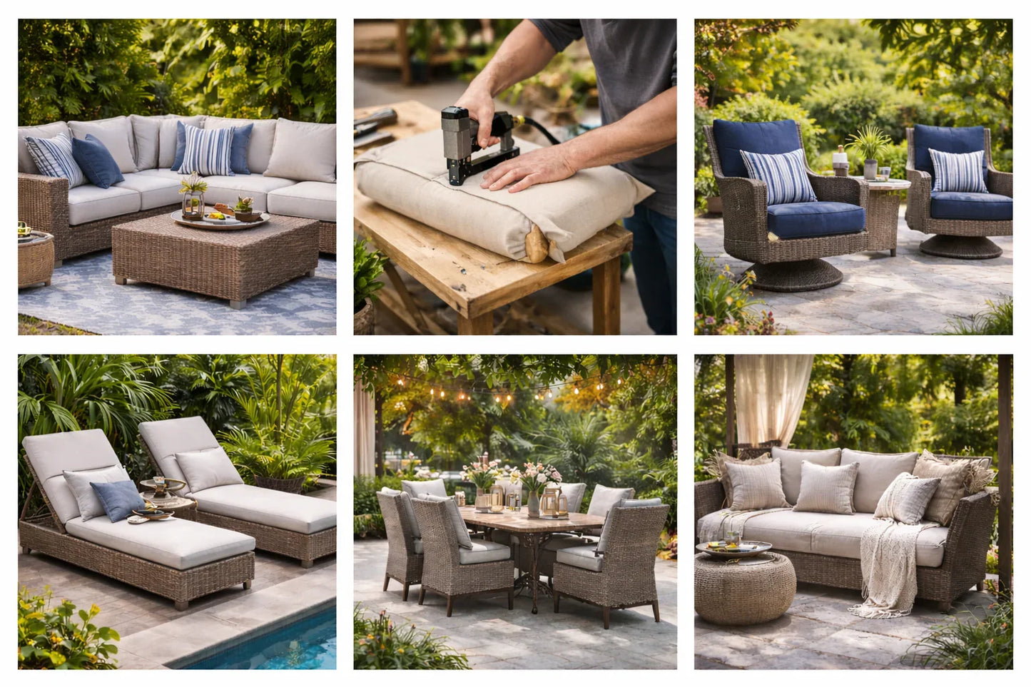 Custom Cushion Covers & Foam Options - Lazy Beanz