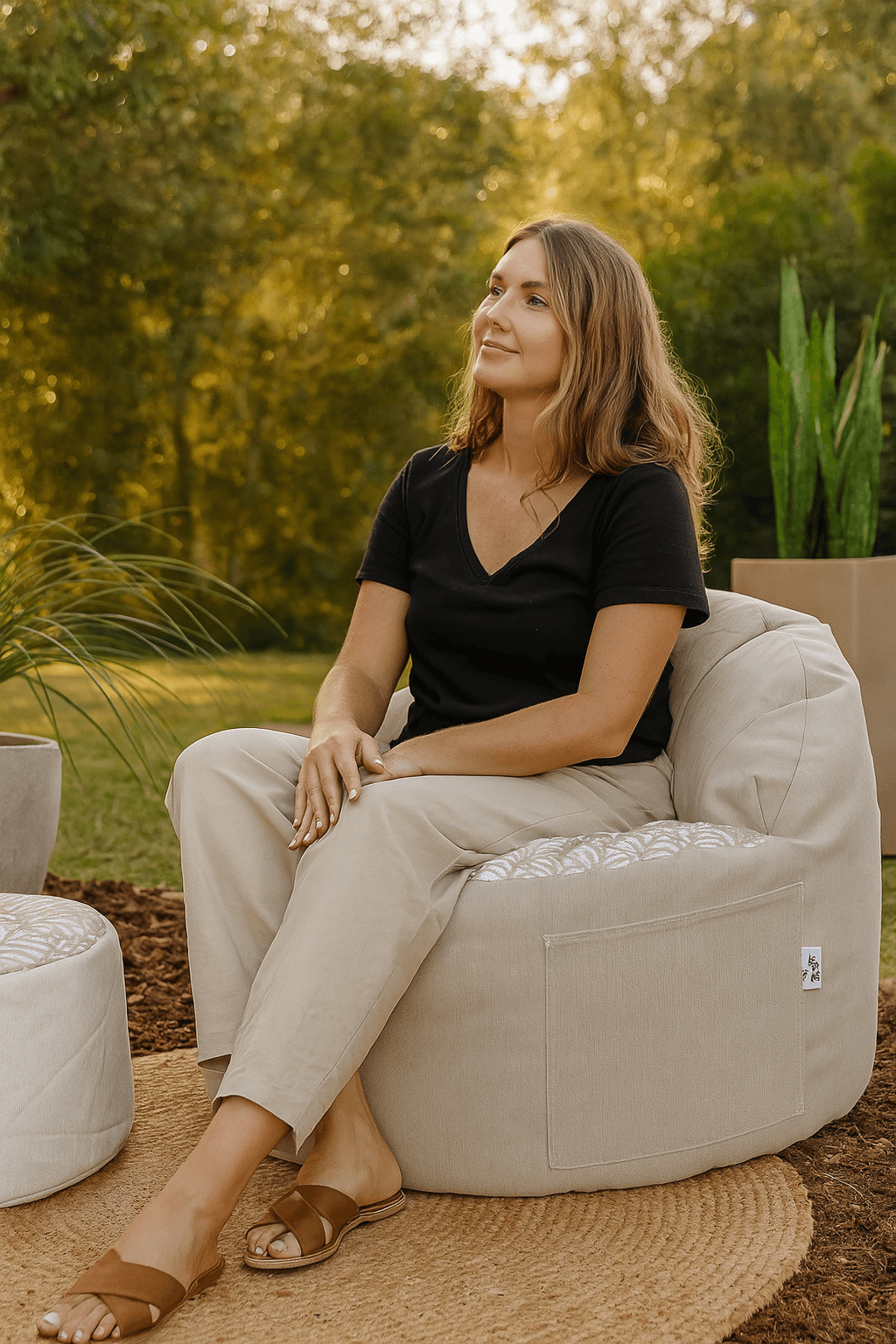 Adults/Large Outdoor Bean Bag - Lazy Beanz