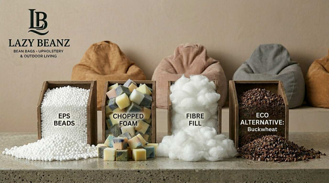 Bean Bag Fillers EPS, Foam, Fibre, and Alternatives Explained
