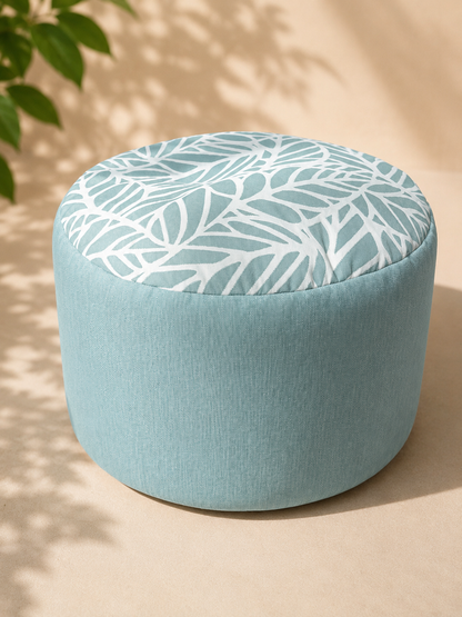 Small Round Outdoor Ottoman