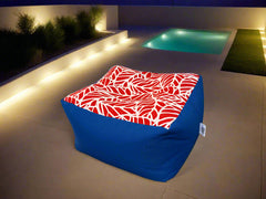 Small Square Ottoman | Lazy Beanz - Premium Australian Made Bean Bags