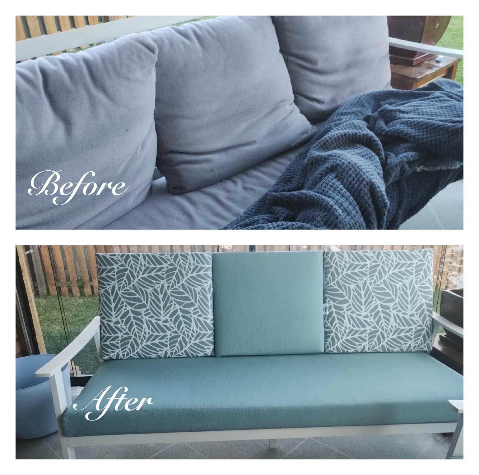 Custom Cushion Covers & Foam Options - Lazy Beanz